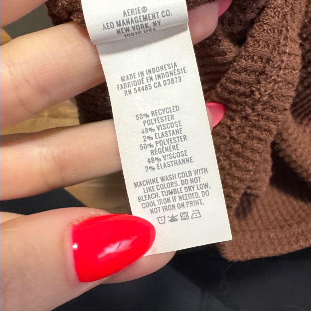 Aerie Waffle Knit Top - Picture 5 of 5